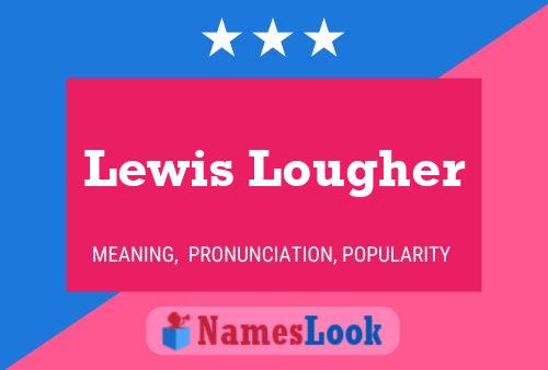 Póster del nombre Lewis Lougher