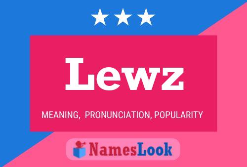 Póster del nombre Lewz