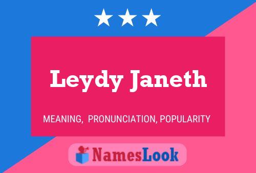 Póster del nombre Leydy Janeth