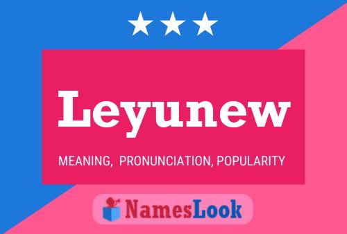 Póster del nombre Leyunew