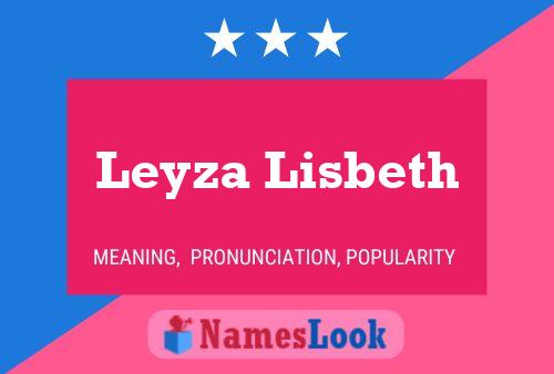 Póster del nombre Leyza Lisbeth