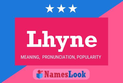 Póster del nombre Lhyne