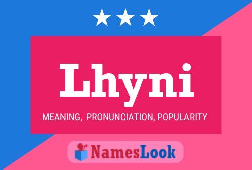 Póster del nombre Lhyni