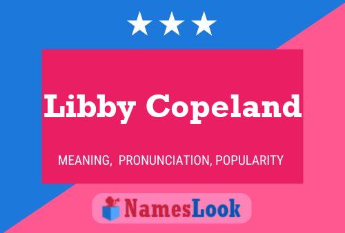 Póster del nombre Libby Copeland