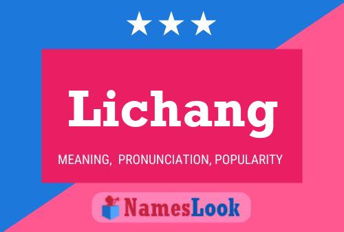 Póster del nombre Lichang