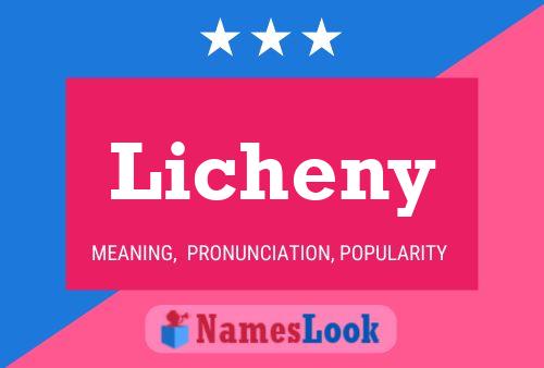 Póster del nombre Licheny