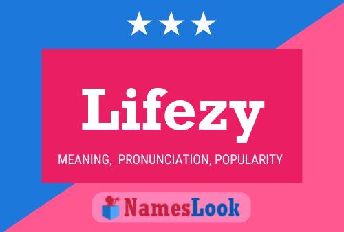 Póster del nombre Lifezy