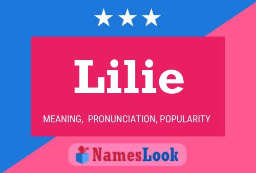 Póster del nombre Lilie