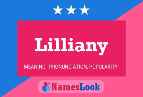 Póster del nombre Lilliany