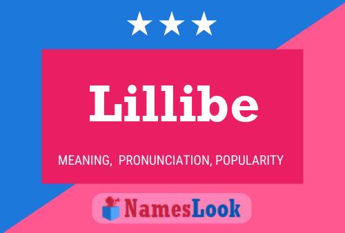 Póster del nombre Lillibe