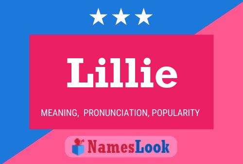 Póster del nombre Lillie