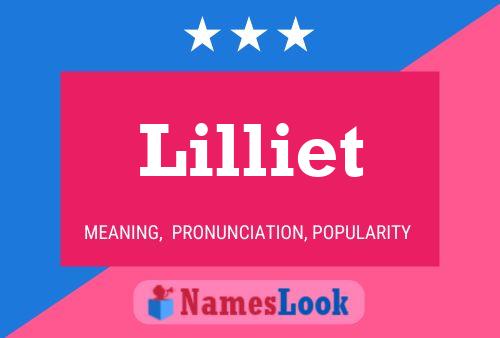 Póster del nombre Lilliet