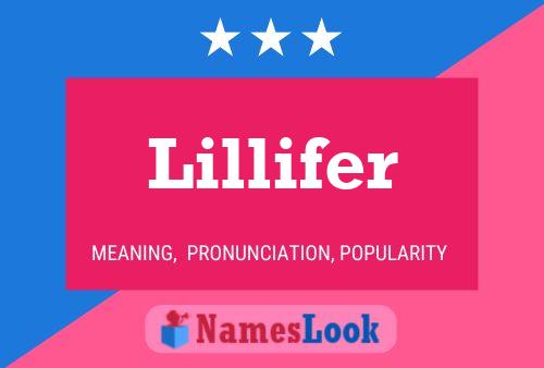 Póster del nombre Lillifer