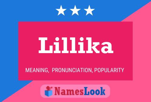 Póster del nombre Lillika