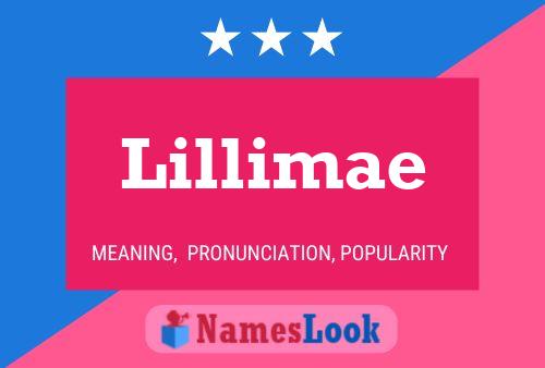 Póster del nombre Lillimae