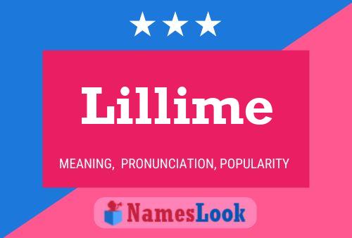 Póster del nombre Lillime