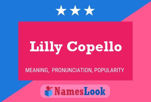 Póster del nombre Lilly Copello