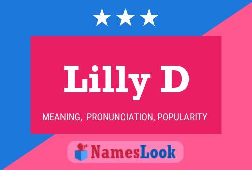 Póster del nombre Lilly D