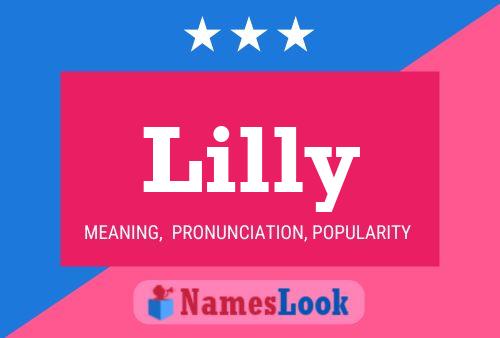 Póster del nombre Lilly