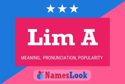 Póster del nombre Lim A