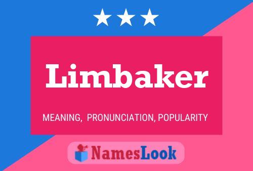 Póster del nombre Limbaker