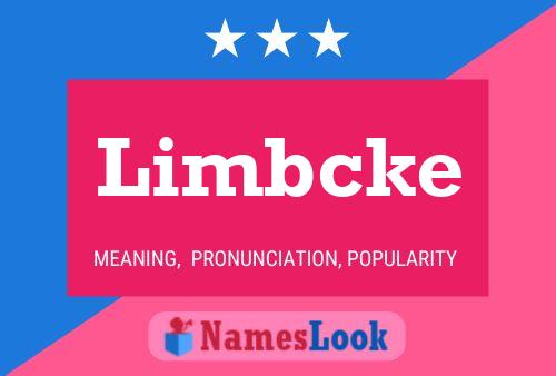 Póster del nombre Limbcke