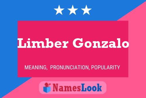 Póster del nombre Limber Gonzalo