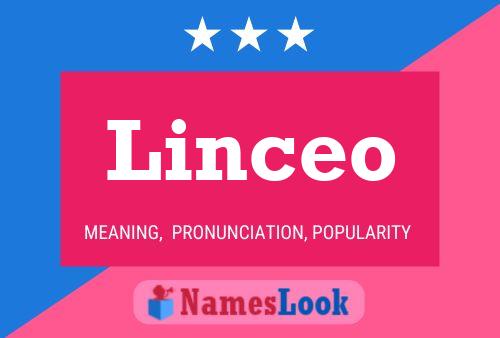 Póster del nombre Linceo