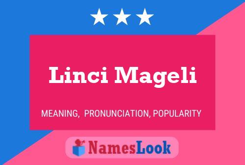 Póster del nombre Linci Mageli