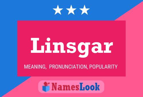 Póster del nombre Linsgar