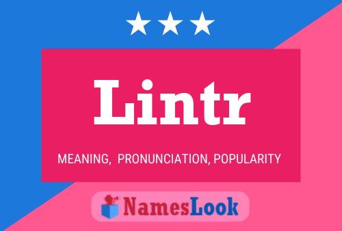 Póster del nombre Lintr