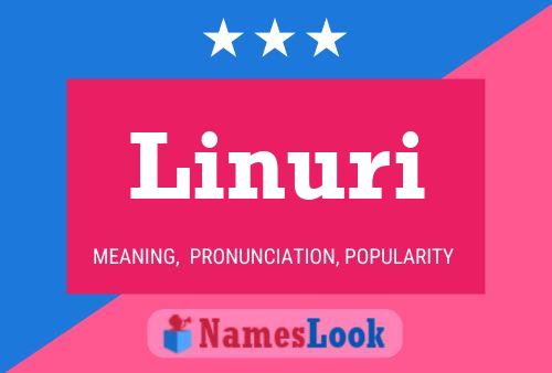 Póster del nombre Linuri