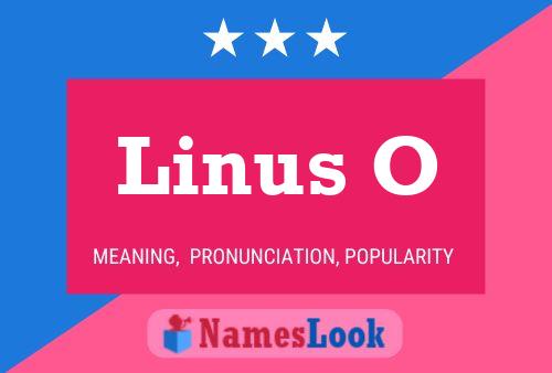 Póster del nombre Linus O