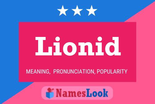 Póster del nombre Lionid