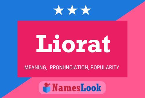 Póster del nombre Liorat