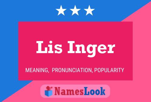 Póster del nombre Lis Inger