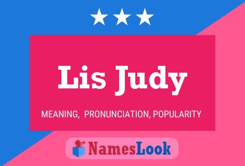 Póster del nombre Lis Judy