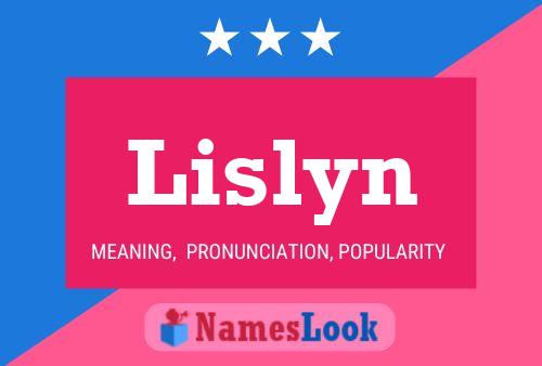 Póster del nombre Lislyn