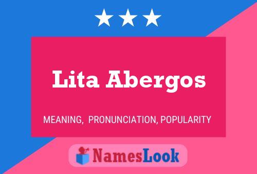 Póster del nombre Lita Abergos