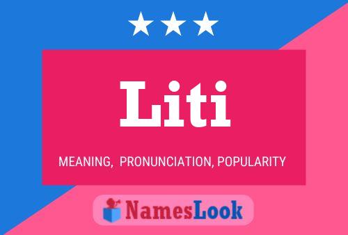 Póster del nombre Liti