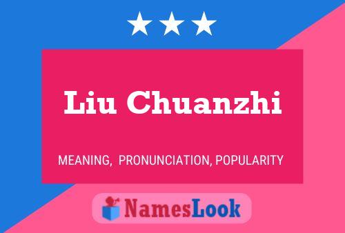 Póster del nombre Liu Chuanzhi