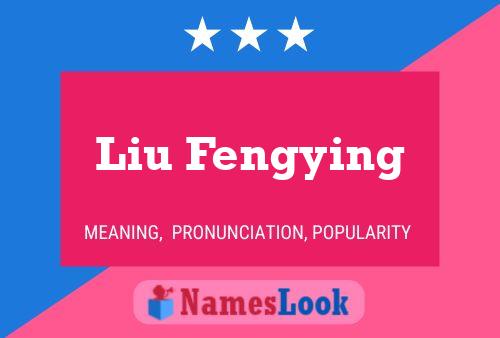 Póster del nombre Liu Fengying