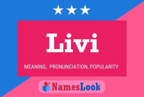 Póster del nombre Livi