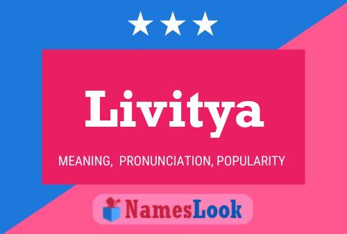 Póster del nombre Livitya