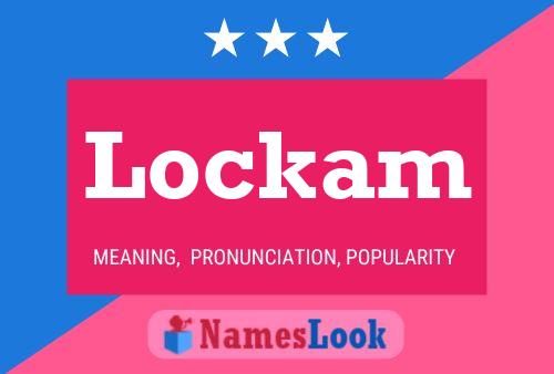 Póster del nombre Lockam