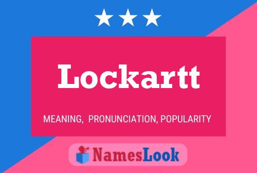 Póster del nombre Lockartt