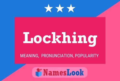 Póster del nombre Lockhing