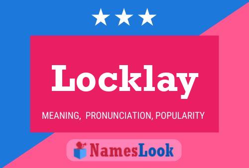 Póster del nombre Locklay