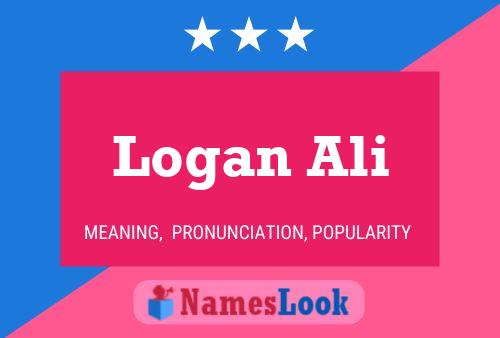 Póster del nombre Logan Ali