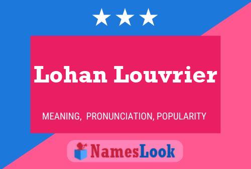 Póster del nombre Lohan Louvrier